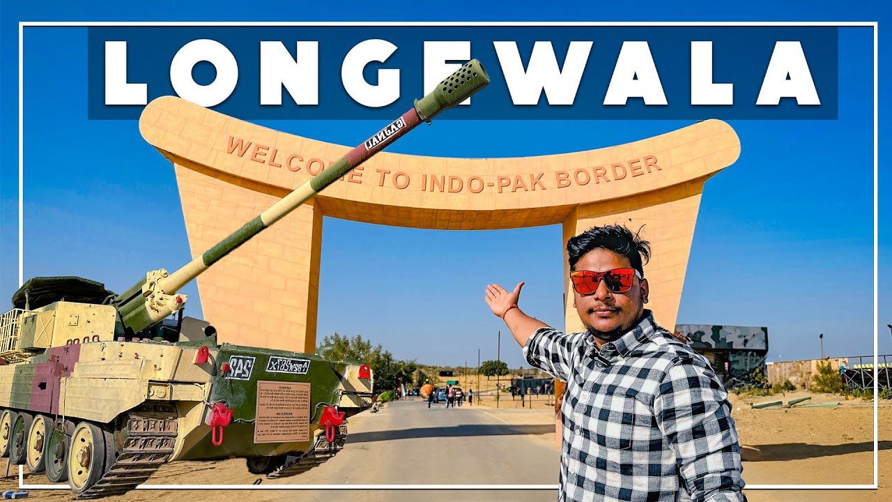India Pakistan Border Jaisalmer | Longewala War Memorial | Tanot Mata Mandir | India Pak Border