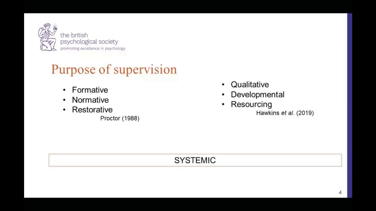 Coaching psychology supervision