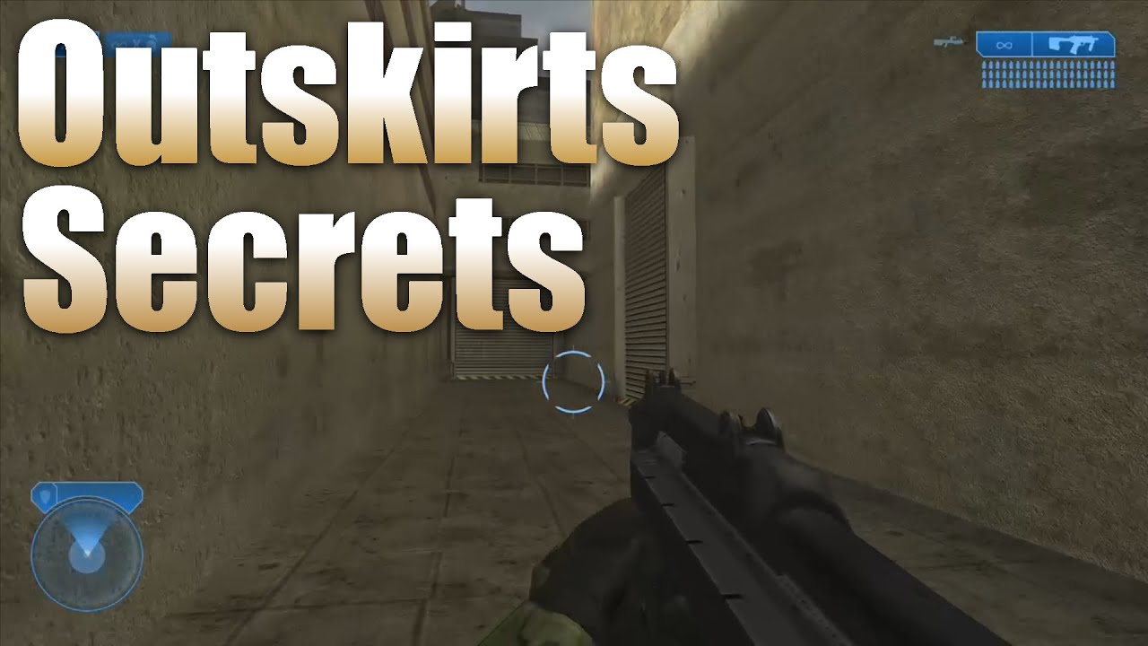 Halo 2 Outskirts - Exploring Hidden Secrets Outside & Around the Map + Tips
