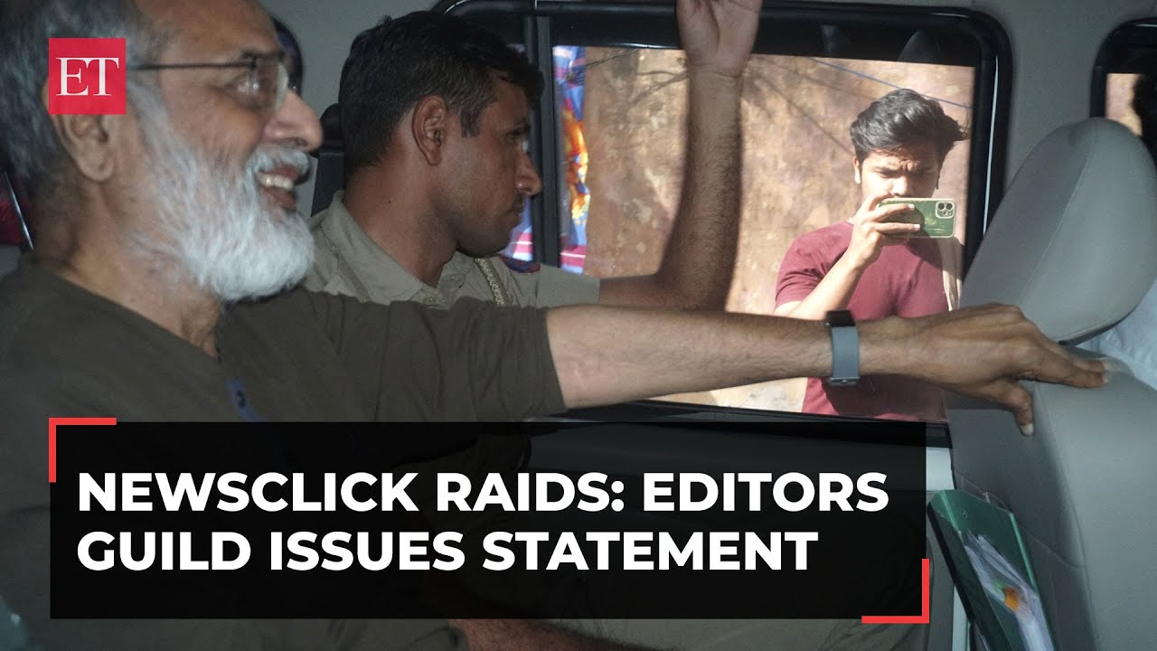 NewsClick funding scam row: Deeply concerned about ongoing raids, Editors Guild issues statement