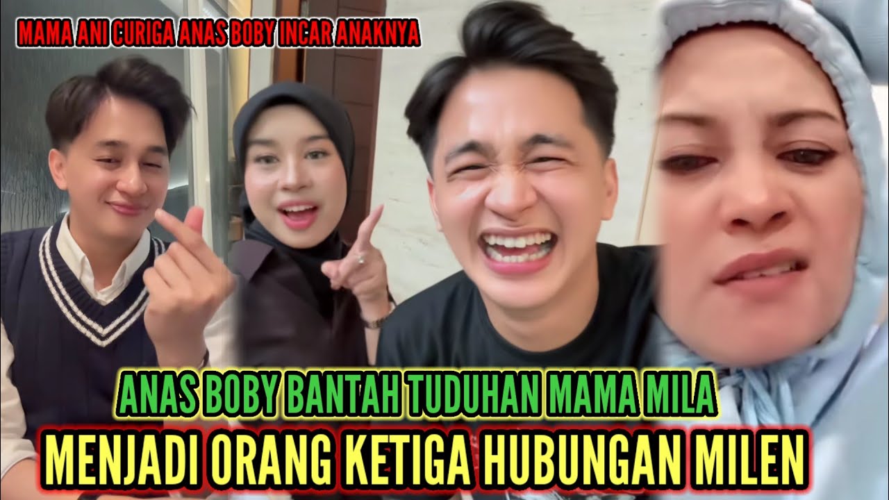 KOCAK❗ANAS MEMBANTAH DITUDUH MENJADI ORANG KETIGA HUBUNGAN MILEN