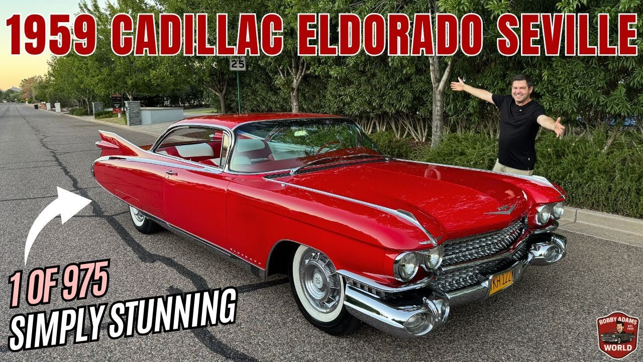 Всего выпущено 975 экземпляров! Посмотрите этот редкий Cadillac Eldorado 1959 года выпуска — прод...