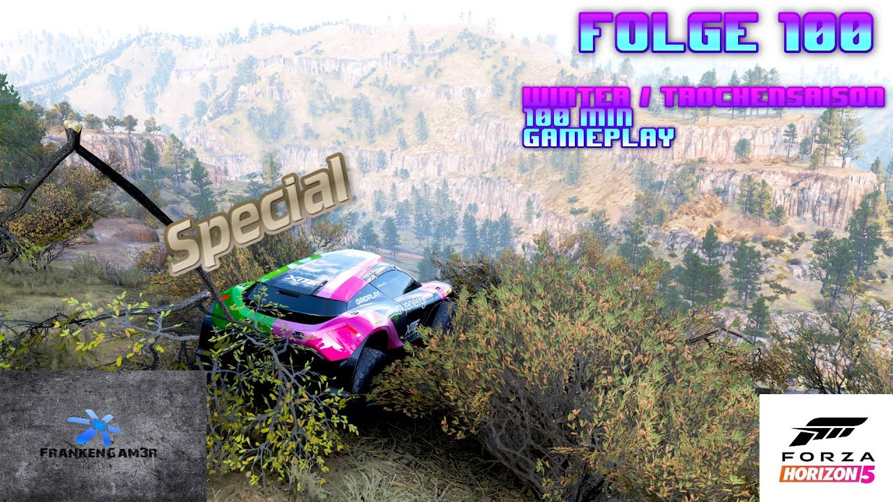 Forza Horizon 5 - Serie 10 - Folge 100 - Winter / Trockensaison 100 min Gameplay Special