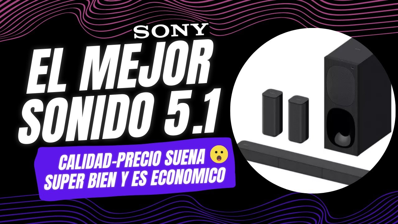 ¿El MEJOR Sonido 5.1 Calidad-Precio? 🎶 Sony HT-S20R ¡Sorpréndete con su Potencia y Surround!