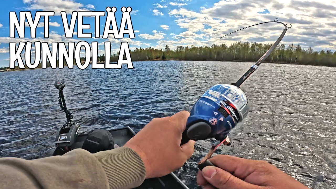 LASTENVIRVELILLÄ ON HAUSKA KALASTAA!