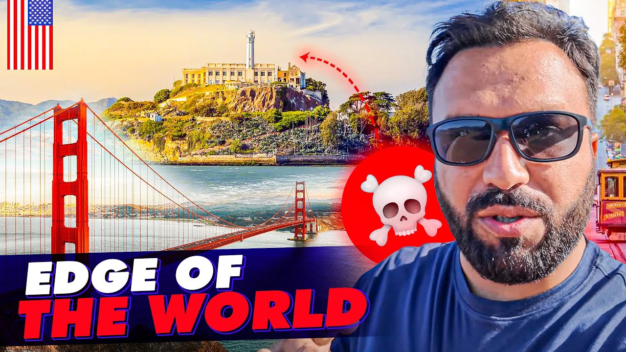 Exploring San Francisco 🇺🇸 Edge of the World | Golden Gate Bridge 🤯 Dangerous Alcatraz Island ☠️