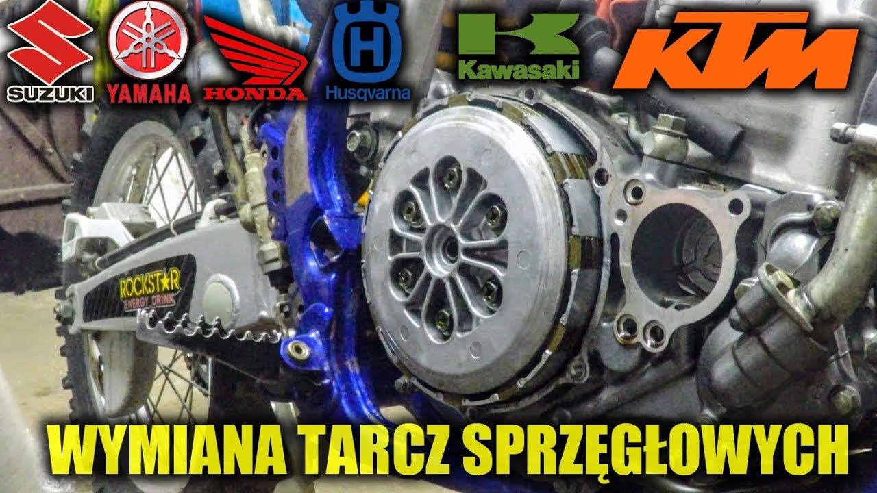 🔧 Wymiana tarcz sprzęgłowych YAMAHA YZF 450,426,250 (kxf, rmz, sxf, crf, husqvarna)