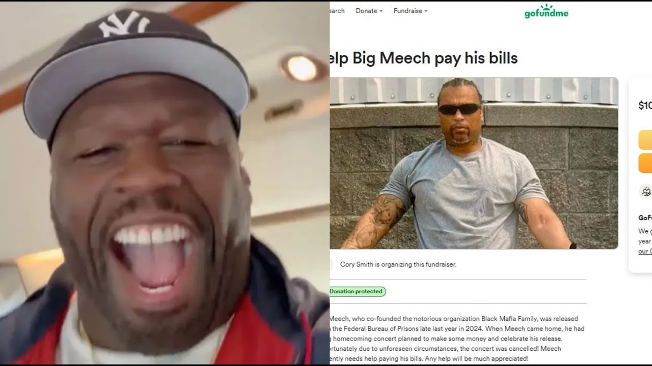 “A $30k Airbnb” 50 Cent REACTS To Big Meech Starting A GoFundMe To Help Pay His Rent