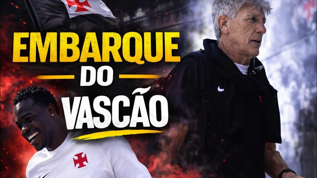 VASCO EMBARCA PARA BELO HORIZONTE! MISSÃO IMPORTANTE FORA DE CASA