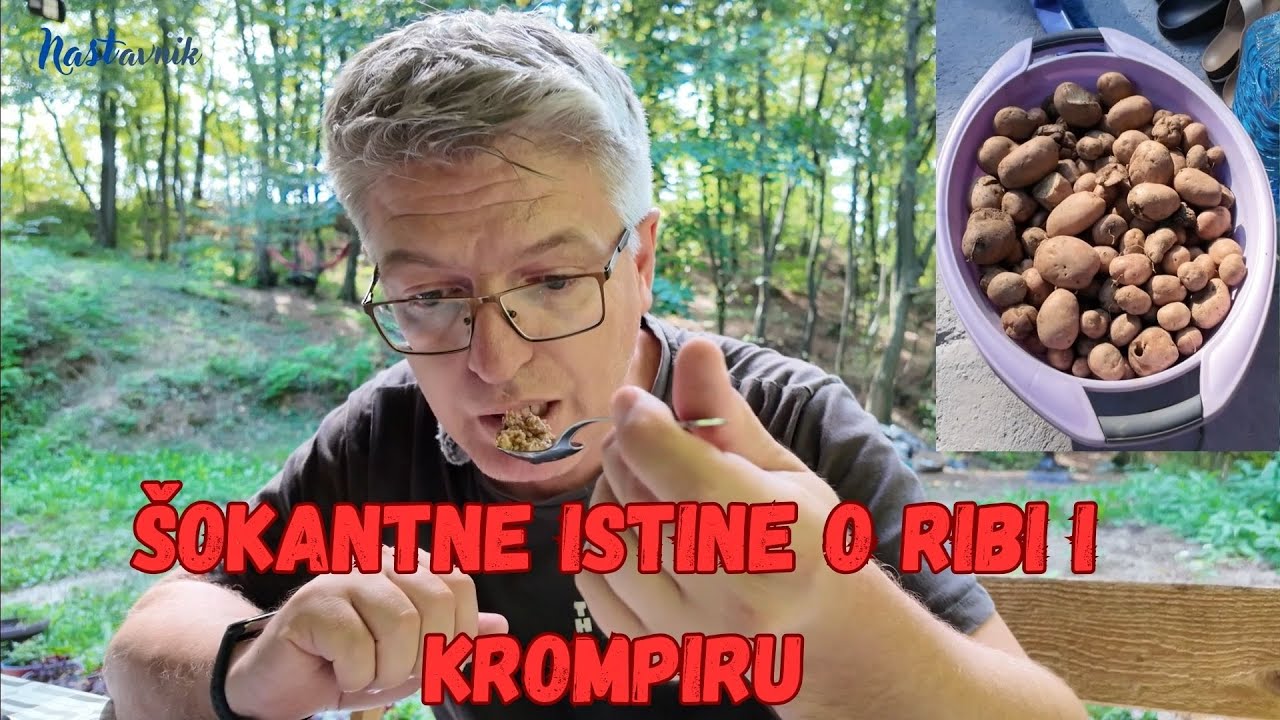 Izvadio sam krompir i pojeo sam ribu
