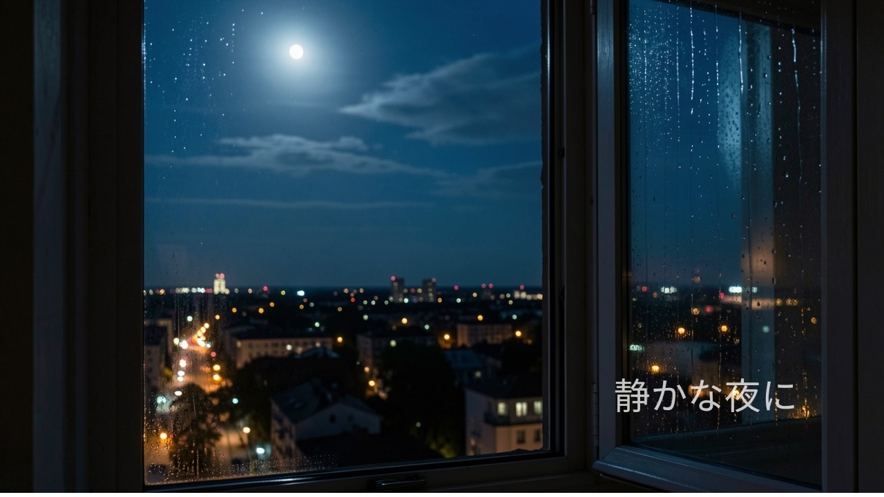 【睡眠用BGM】｜静かな夜と少し感情のある音楽（30分）