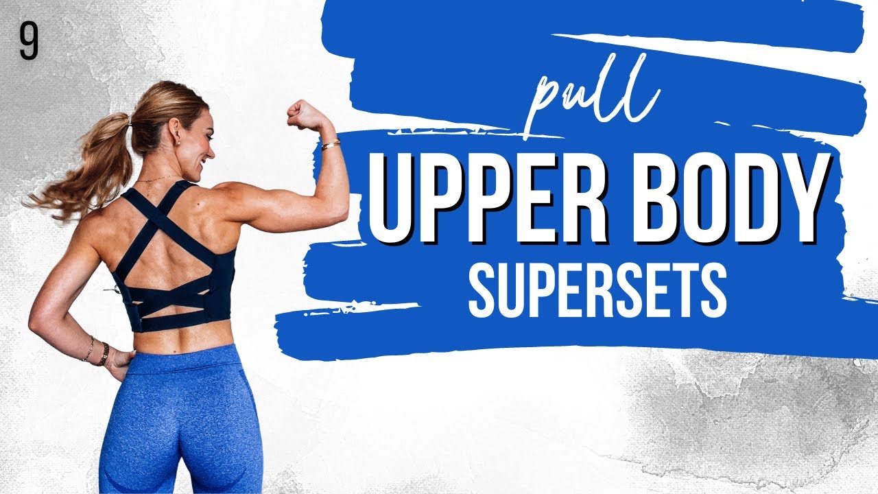 🔥 40 Min INTENSE UPPER BODY PULL Workout at Home With Dumbbells | SUPERSETS | STRONG SUMMER DAY 9