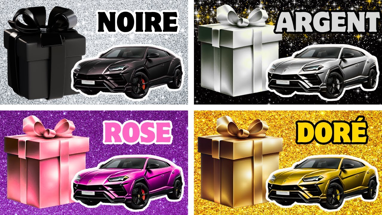 CHOISIS TON CADEAU 4 🎁🤩😭 || Défi des 4 Boîtes Cadeaux || 3 NIVEAUX 🔥