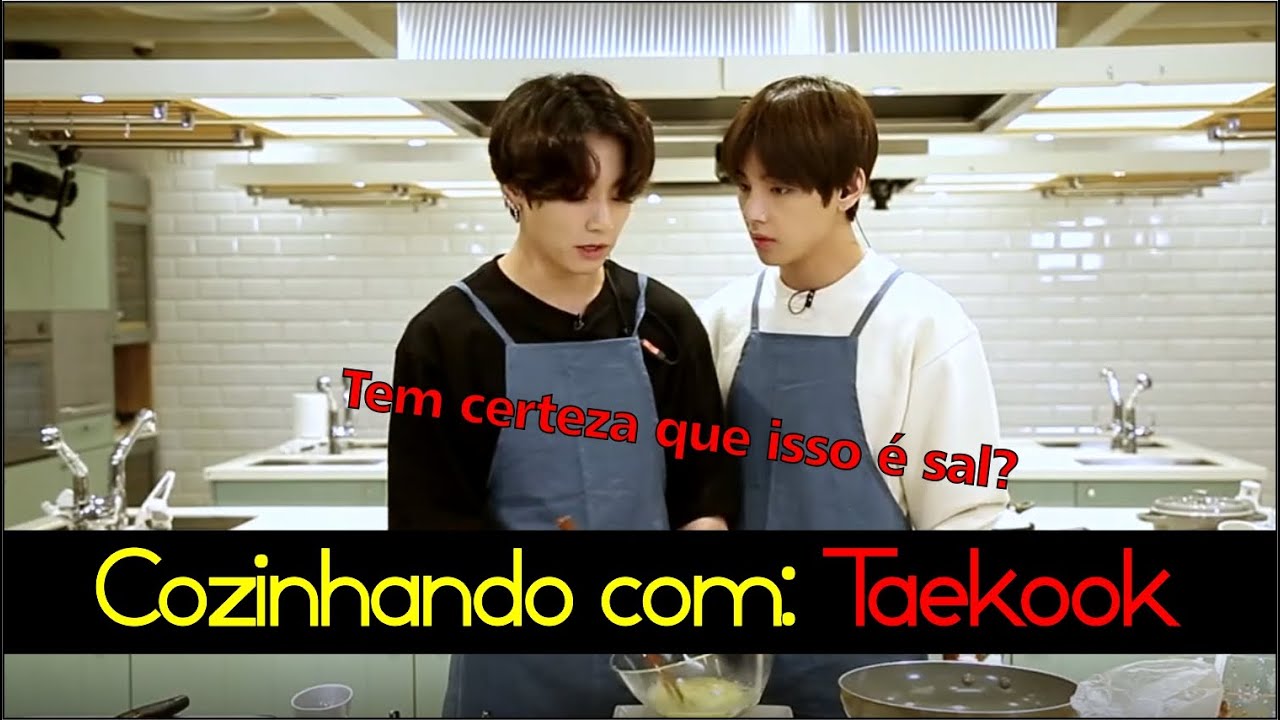 REDUBLANDO BTS ! Cozinhando com Taekook-Vkook