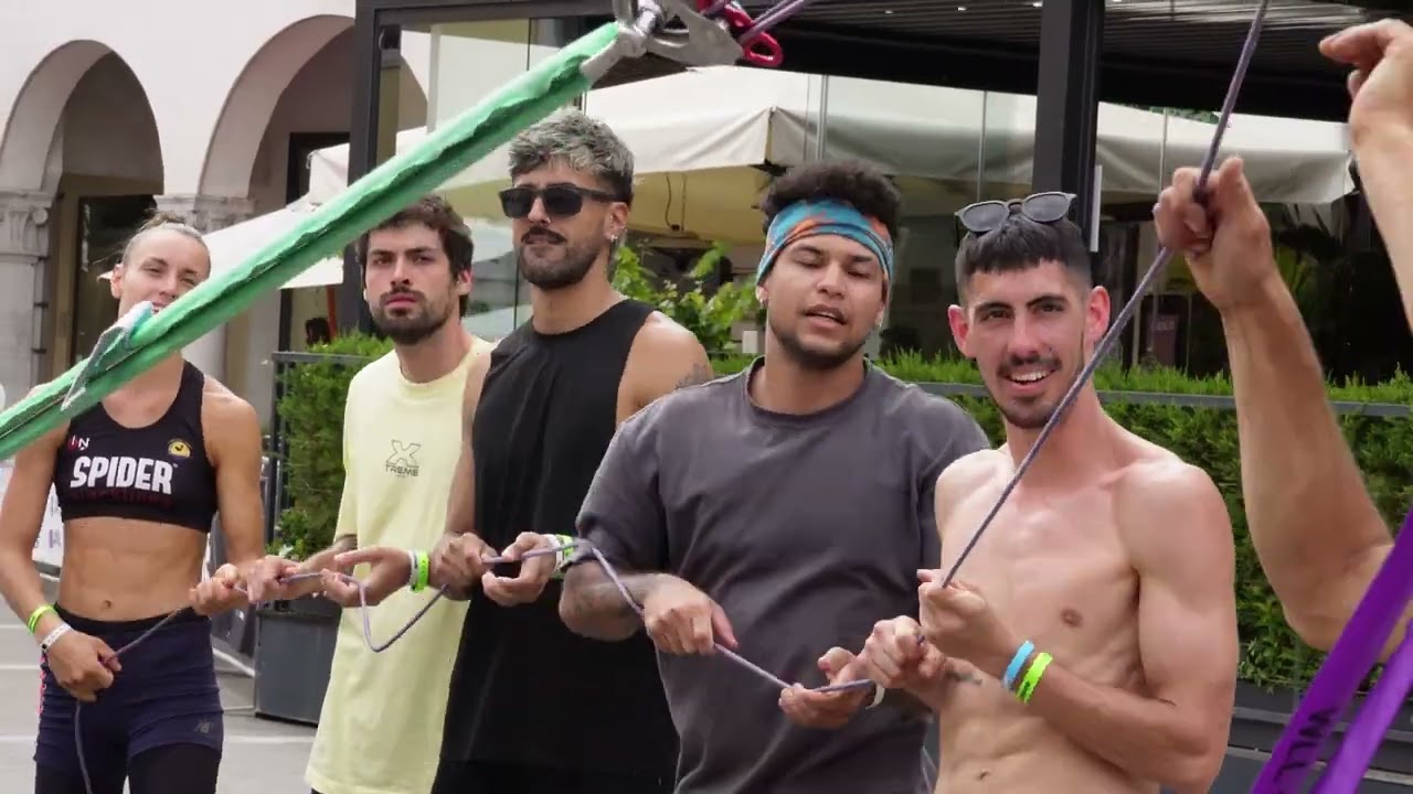 Xtreme Days Sacile Slackline Tour 2025 | SPIDER-SLACKLINES