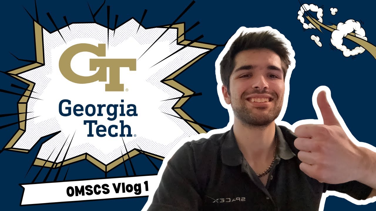 Registering for my First Class!!! | GT OMSCS Vlog 1