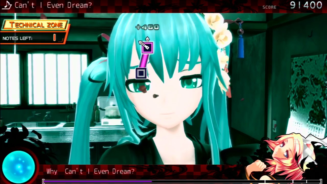 Project Diva F 2nd [ENG Edit] Can't I Even Dream [7.5★ PERFECT]