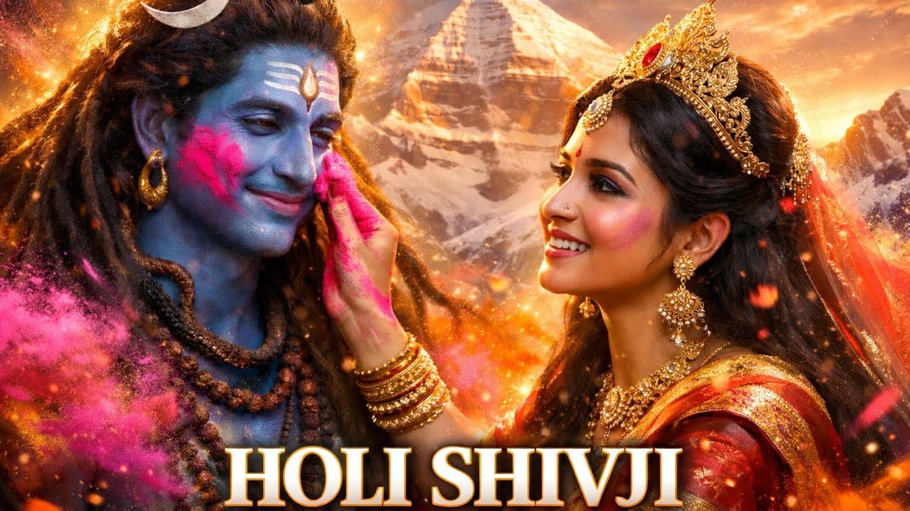 Shiv Parvati Holi Bhajan 2026 | भोले संग खेले गौरा होली | Mahadev Holi Song | Har Har Mahadev 🔱