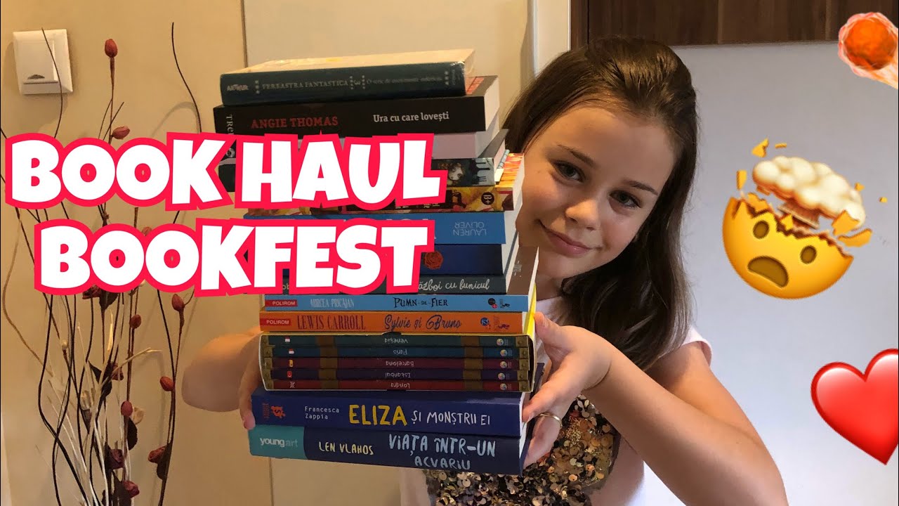 BIG BOOKFEST BOOK HAUL | Multe carti de citit