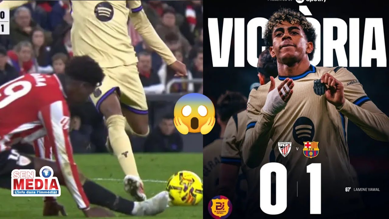 😳 Incroyable: Yamal invente un 12e joueur pour délivrer Barcelone contre Athletic Bilbao - OM 