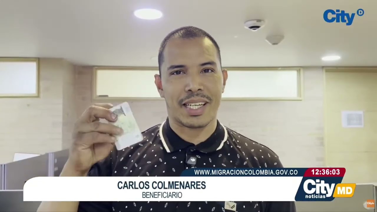 Migración Colombia entrega primeros 100 documentos PEP Tutor a migrantes venezolanos - CityTV