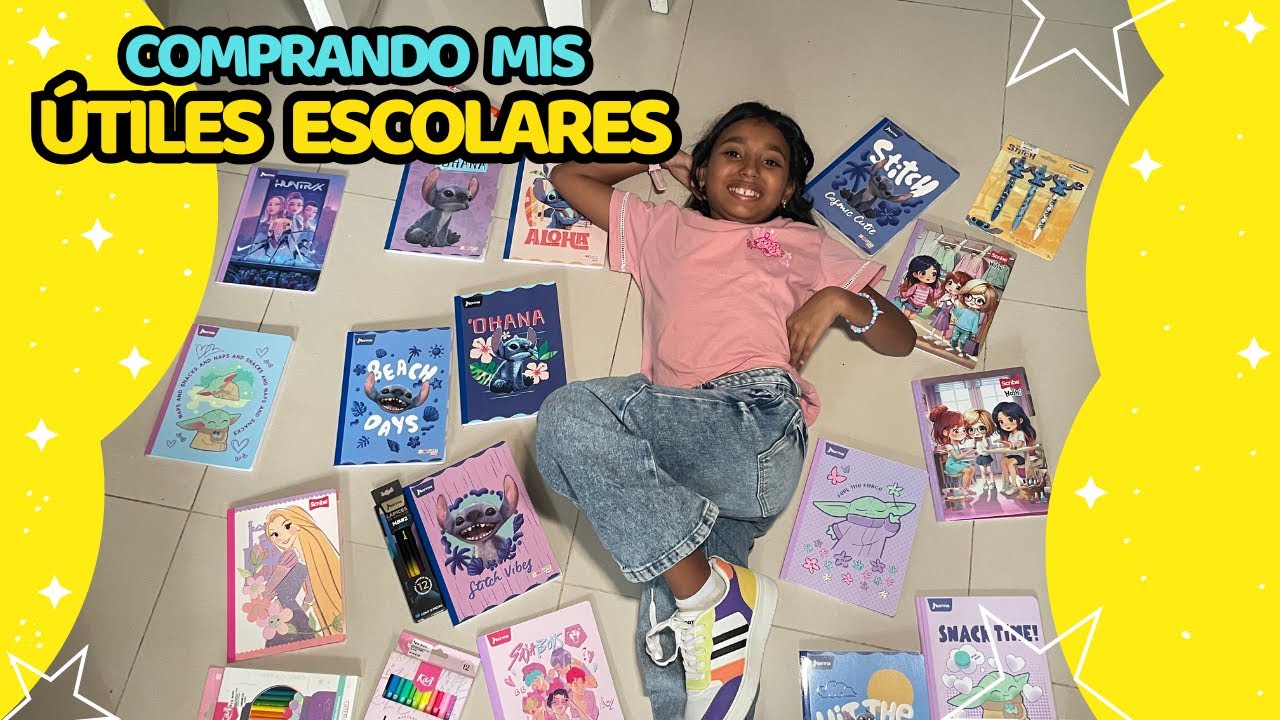 COMPRANDO MIS ÚTILES ESCOLARES #útilesescolares #hauldeutilesescolares #utilesescolares