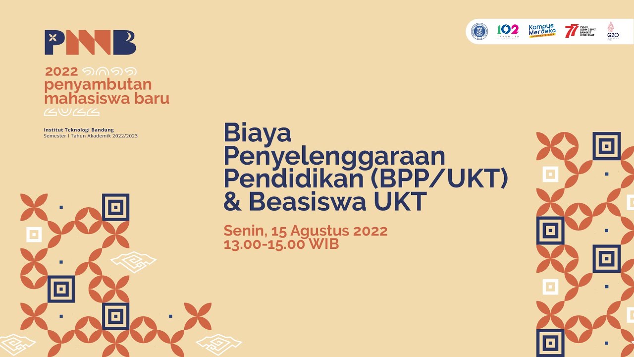 Mengenal Biaya Penyelenggaraan Pendidikan (BPP/UKT) dan Beasiswa UKT
