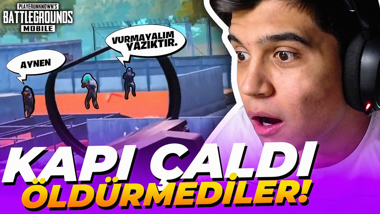 SAVAŞ ORTASINDA KAPI ÇALDI?? NE GELDİ? | PUBG Mobile Sanhok Gameplay