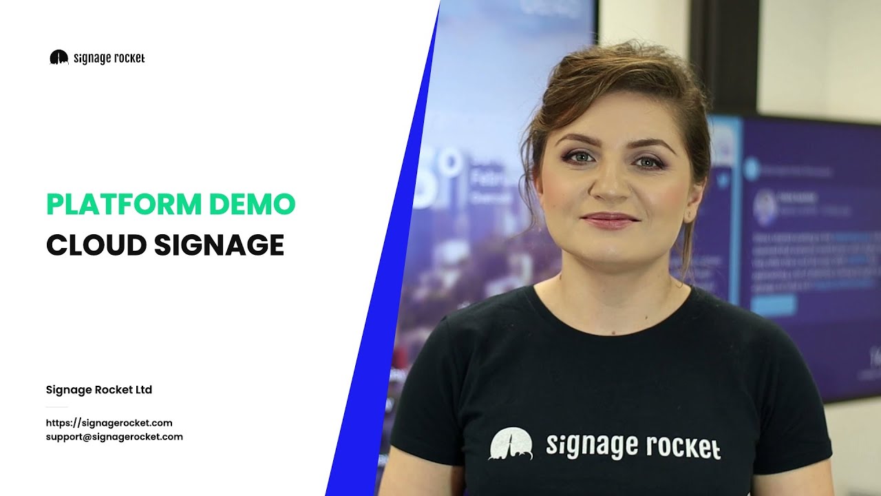Signage Rocket - platform DEMO