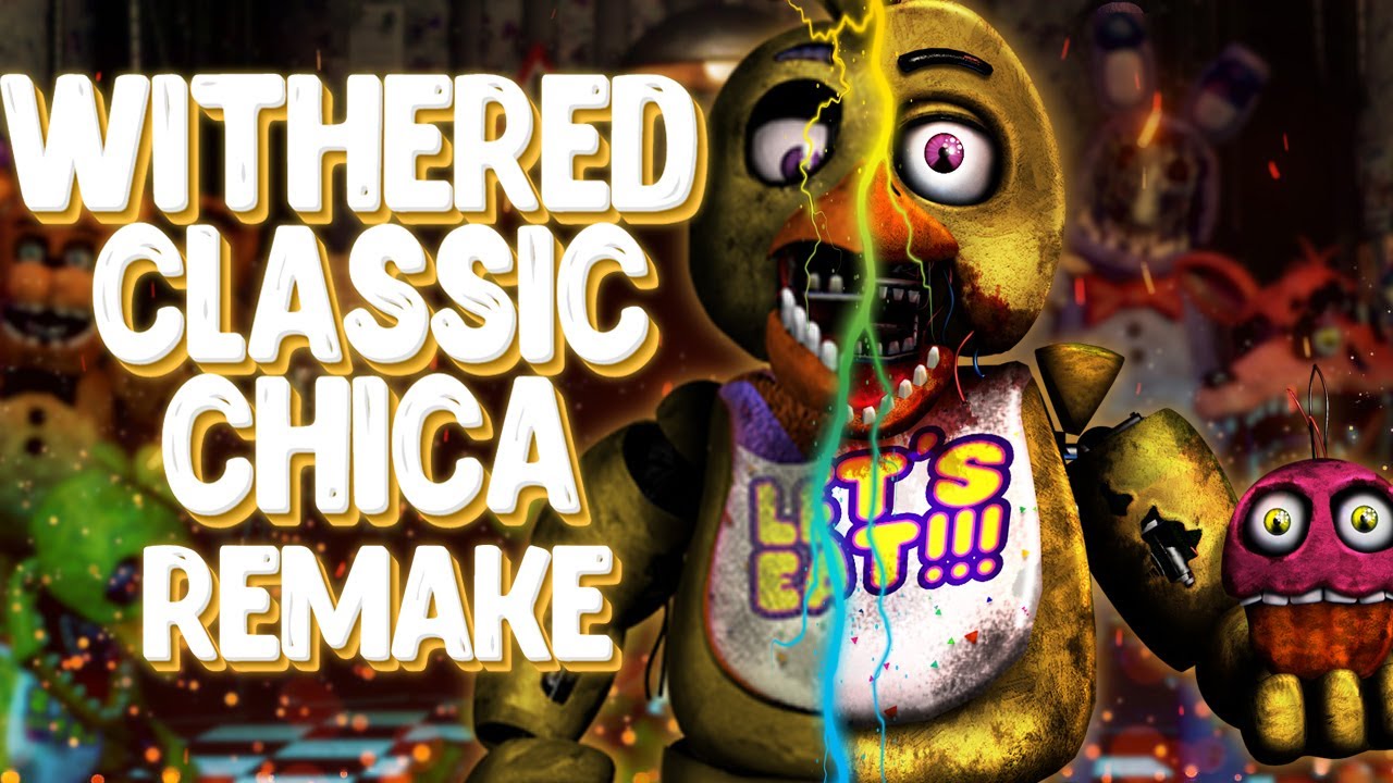 [FNAF | Speed ​​Edit] Создание Withered Classic Chica (ремейк)