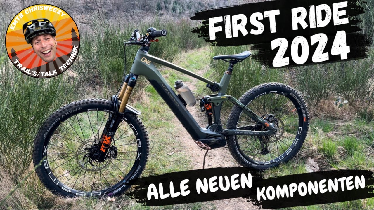 First Ride 24 ! Die ersten Trails für 2024 ! Ich Teste alle neuen Komponenten ! Cube Stereo Hybrid