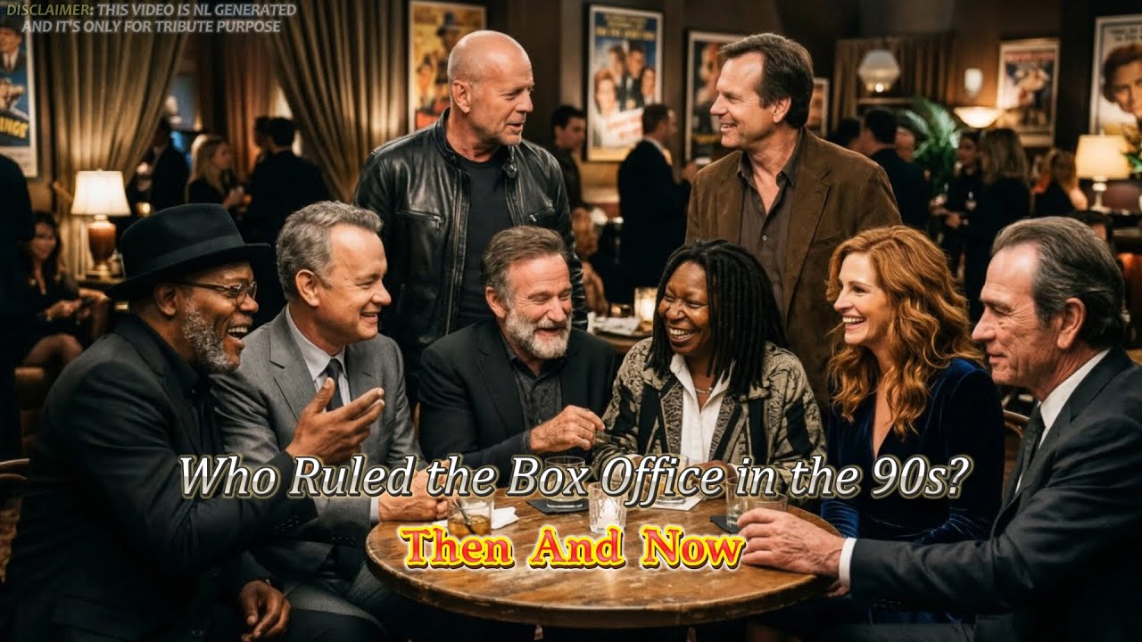 These Actors Defined the 90s Box Office#ai 