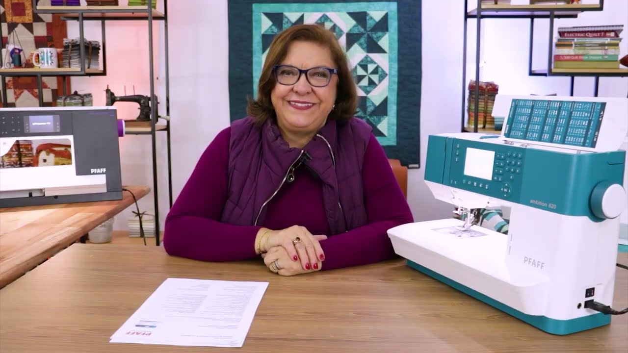 Explorando a PFAFF Ambition 620 com Ana Cosentino