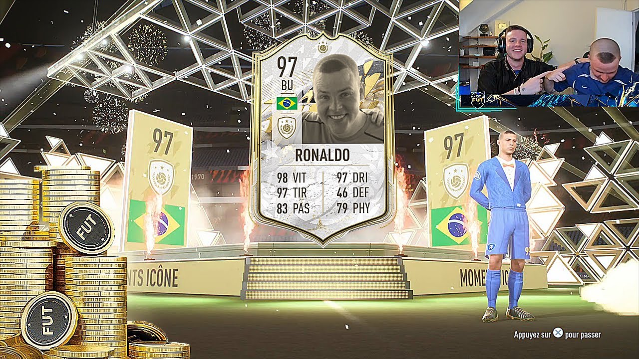 ON SE PACK NOUS MEME! 🇧🇷😂 LE MEILLEUR PACK ICONE MOMENTS + CHOIX JOUEURS TOTS 94+... FIFA 22 #199