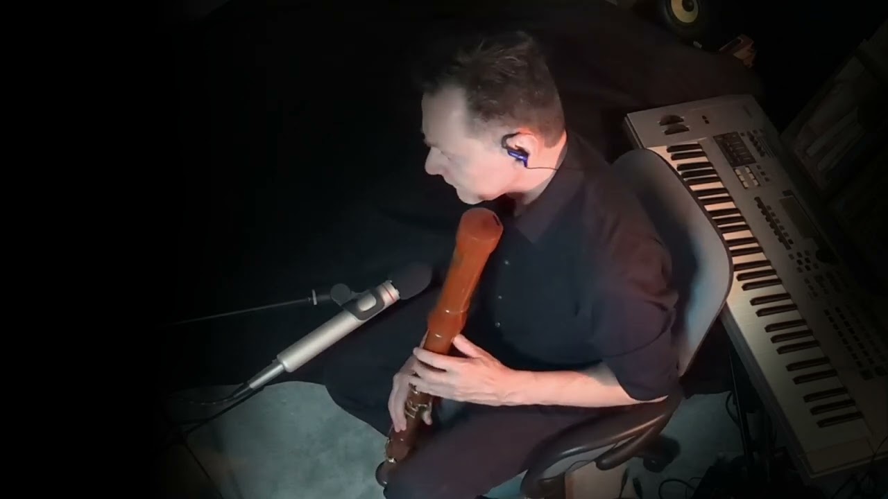 Winter Blue for bass recorder