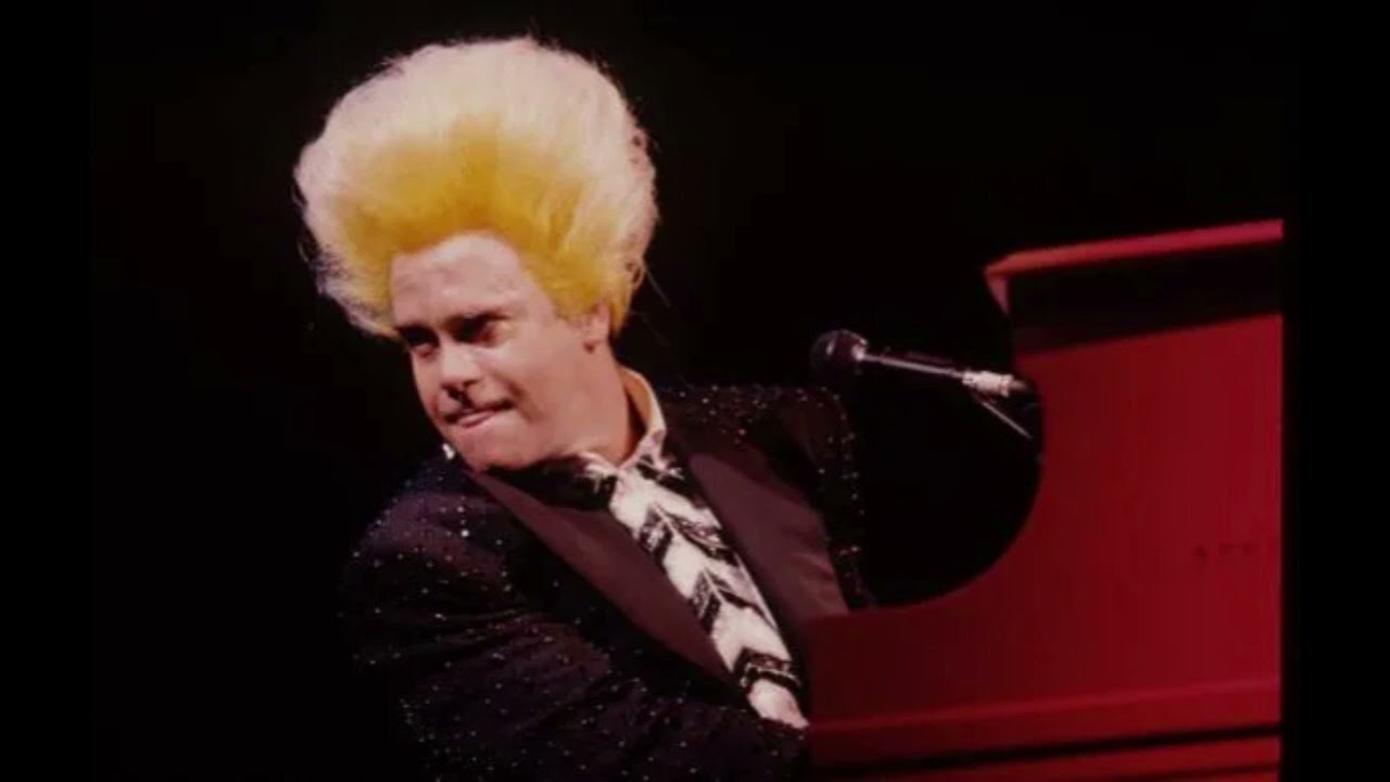 Band Intro/Love Song - Elton John - Los Angeles - 10/8/1986