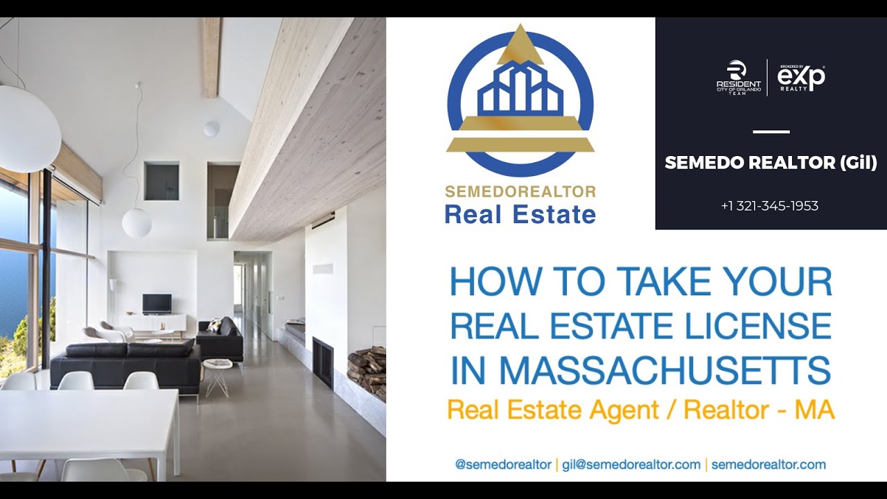 How to Take Your Real Estate License in Massachusetts - Real Estate Agent / Realtor MA