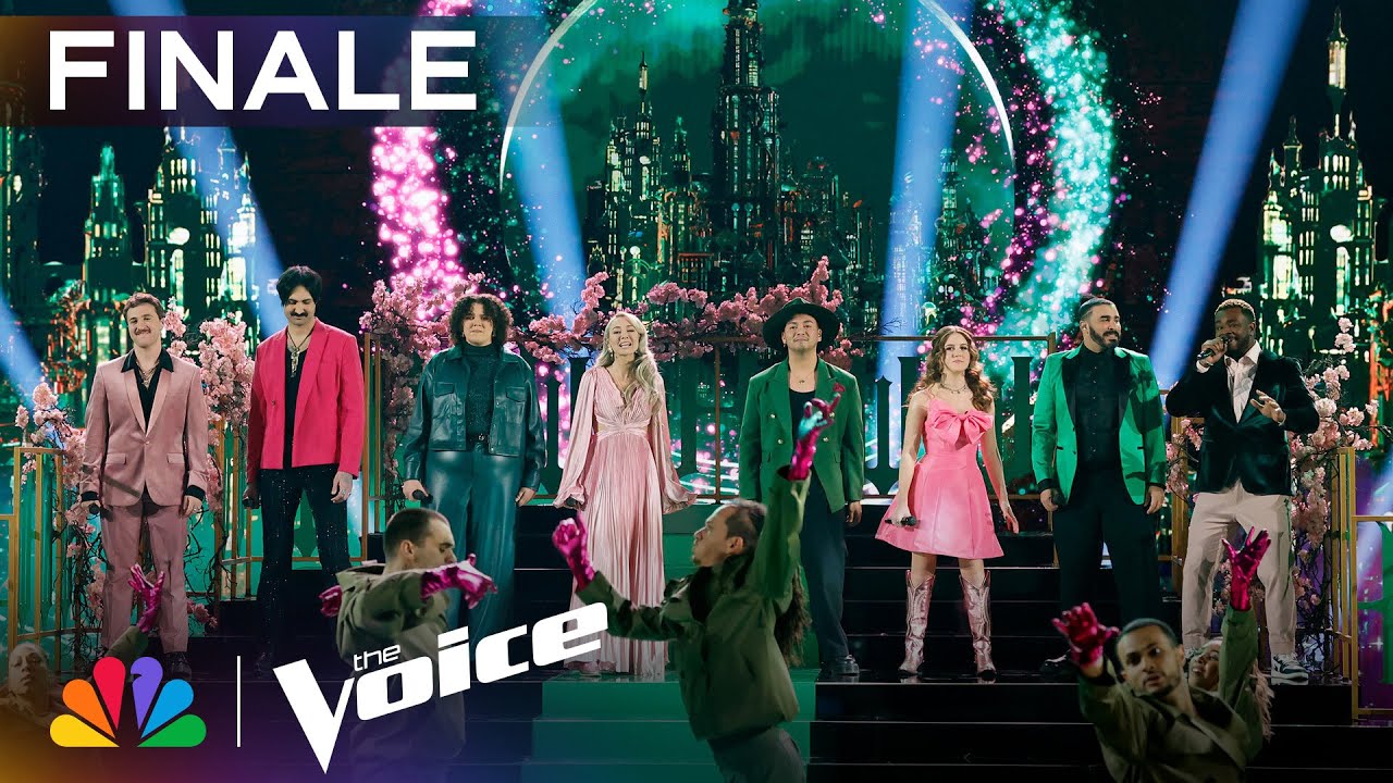The Top 8 Finalists Perform Wicked's "Defying Gravity" | The Voice Finale | NBC