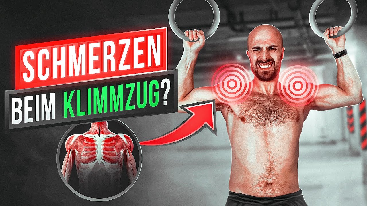 Ist der Klimmzug eine gute Übung? (Ursachen für Schmerzen & Alternativen)