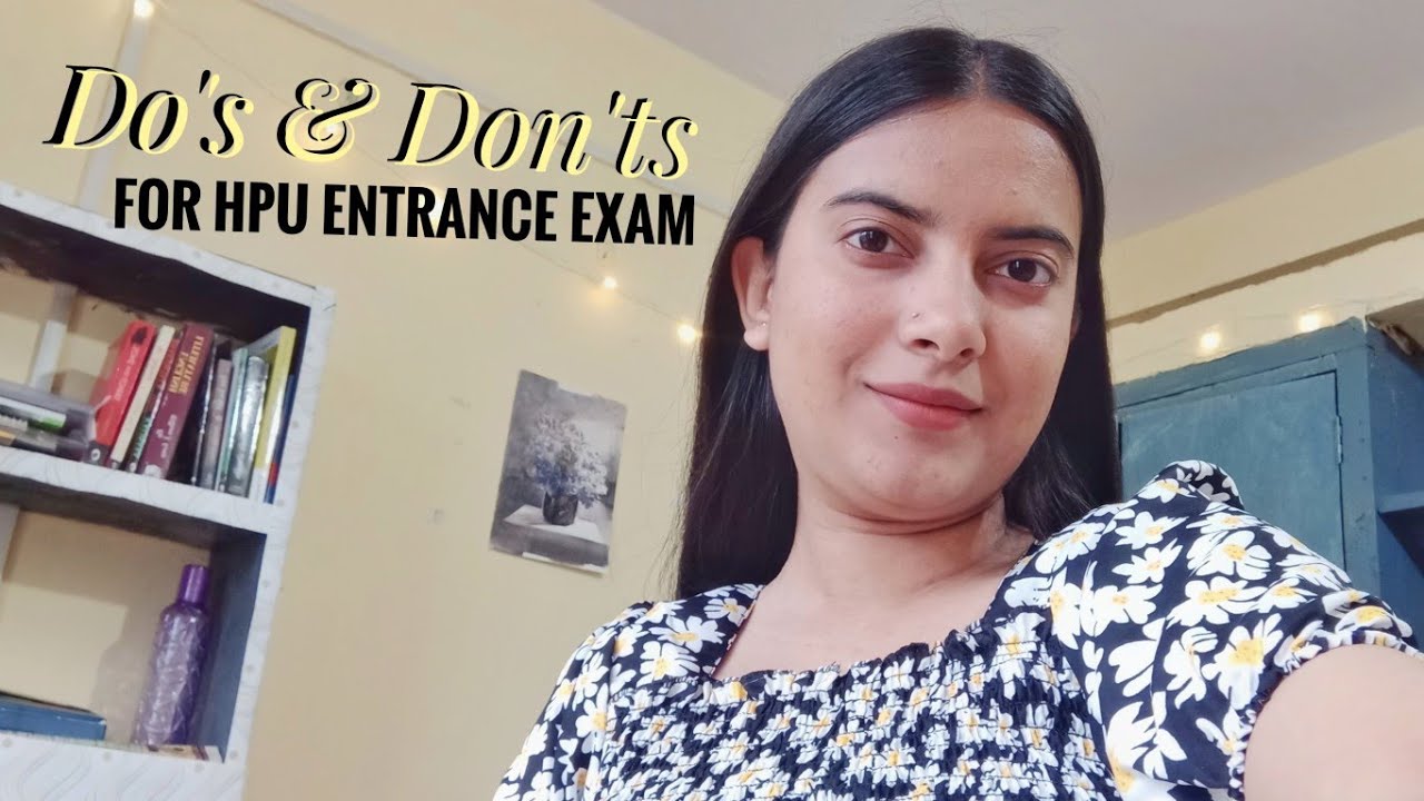 Useful tips for HPU Entrance exam 2025 📌📝