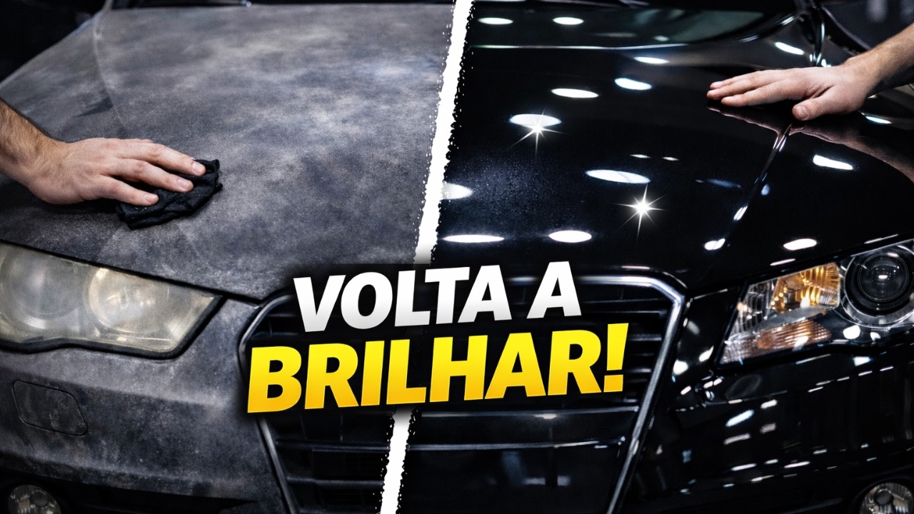 Polimento Automotivo Passo a Passo: Faça Seu Carro Voltar a Brilhar!