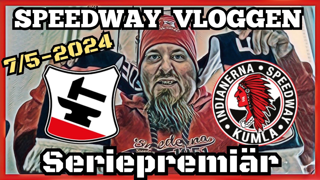Speedway Vloggen #57 | Smederna - Indianerna | 2024