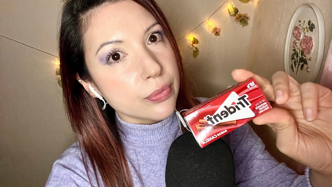 ASMR - 25 Things About Me in English / Gum Chewing | 25 Cosas Sobre Mi en Inglés / Chicle (2/2)