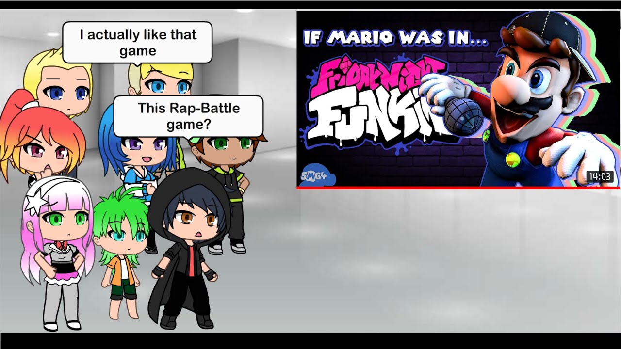 The Meta Runner Season 2 Cast react to: SMG4: If Mario was in Friday Night Funkin