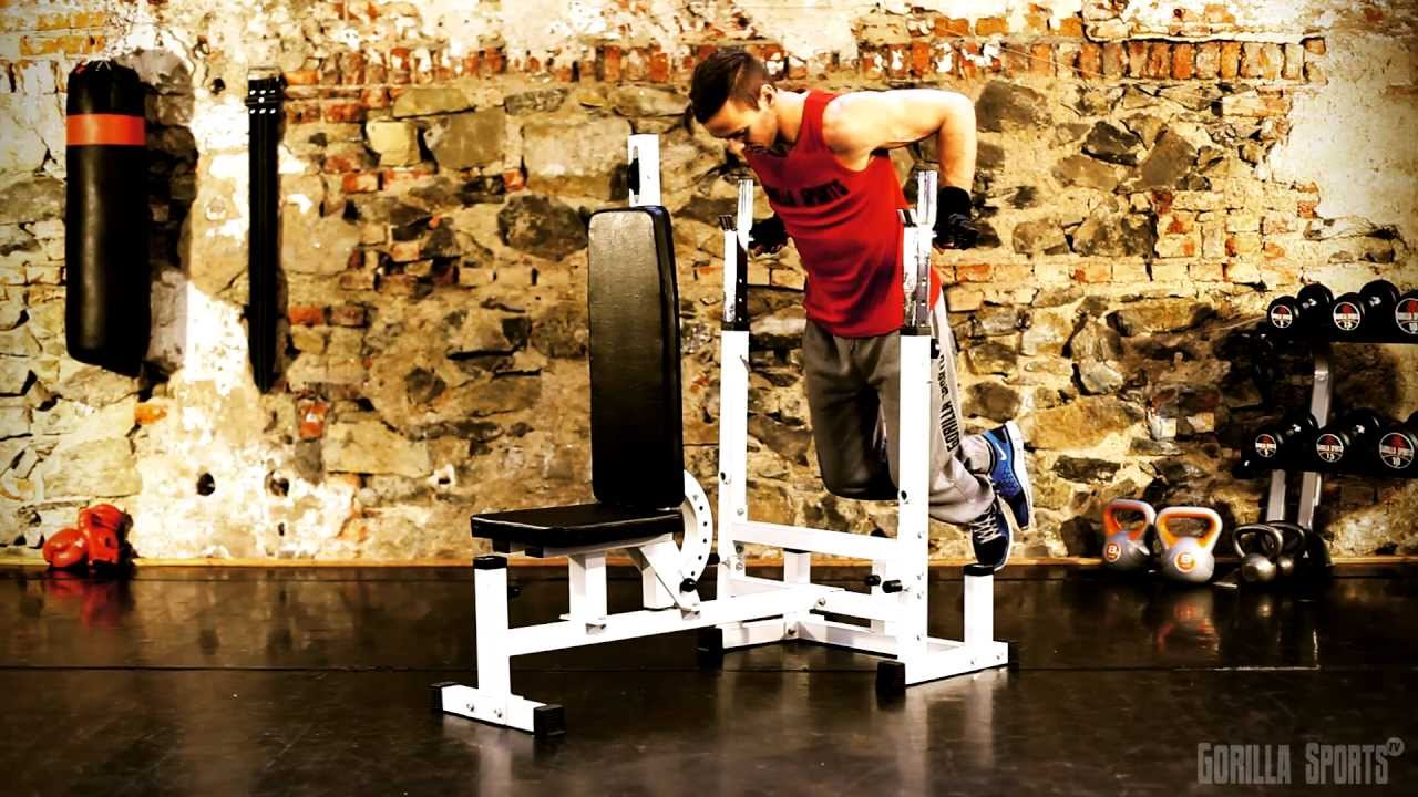 Banc de musculation universel, multifonctions – Gorilla Sports