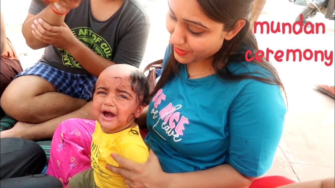 Haridwar Ki Har Ki Pauri Pr Kraya Riyansh Ka Mundan |Mundan Ceremony Of 8 Month Baby Boy mundan Vlog