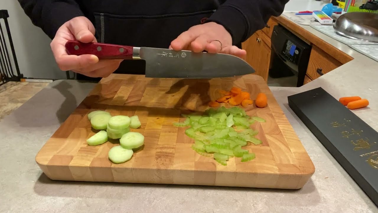 Takamura R2/SG2 Santoku 170mm Mini Review