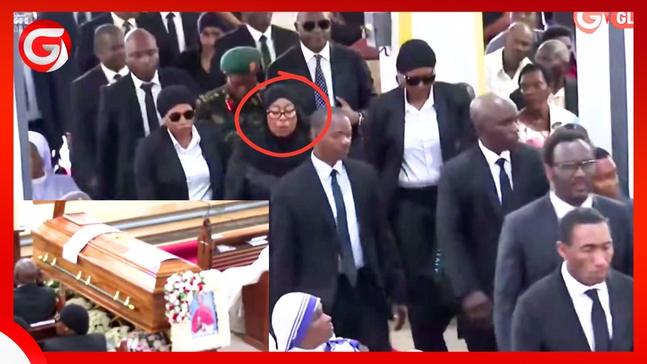 VIDEO: RAIS SAMIA ALIVYOINGIA KANISA KATOLIKI CHINI ya ULINZI MKALI KWENYE IBADA ya KARDINALI PENGO