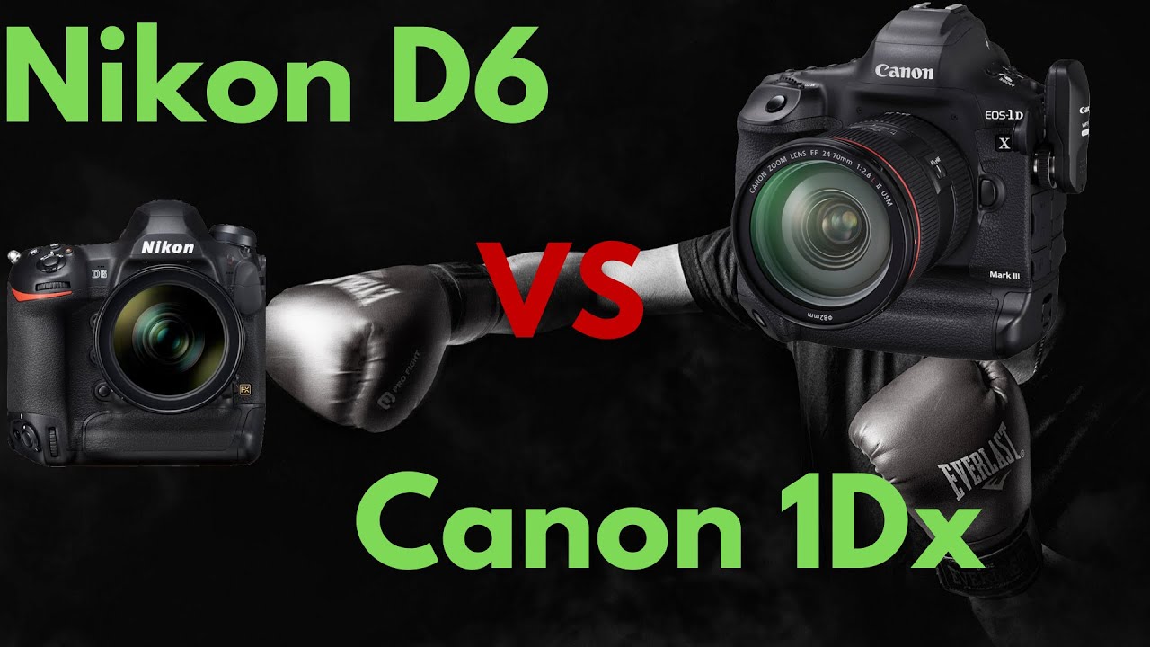 Nikon D6 против Canon 1Dx Mark III