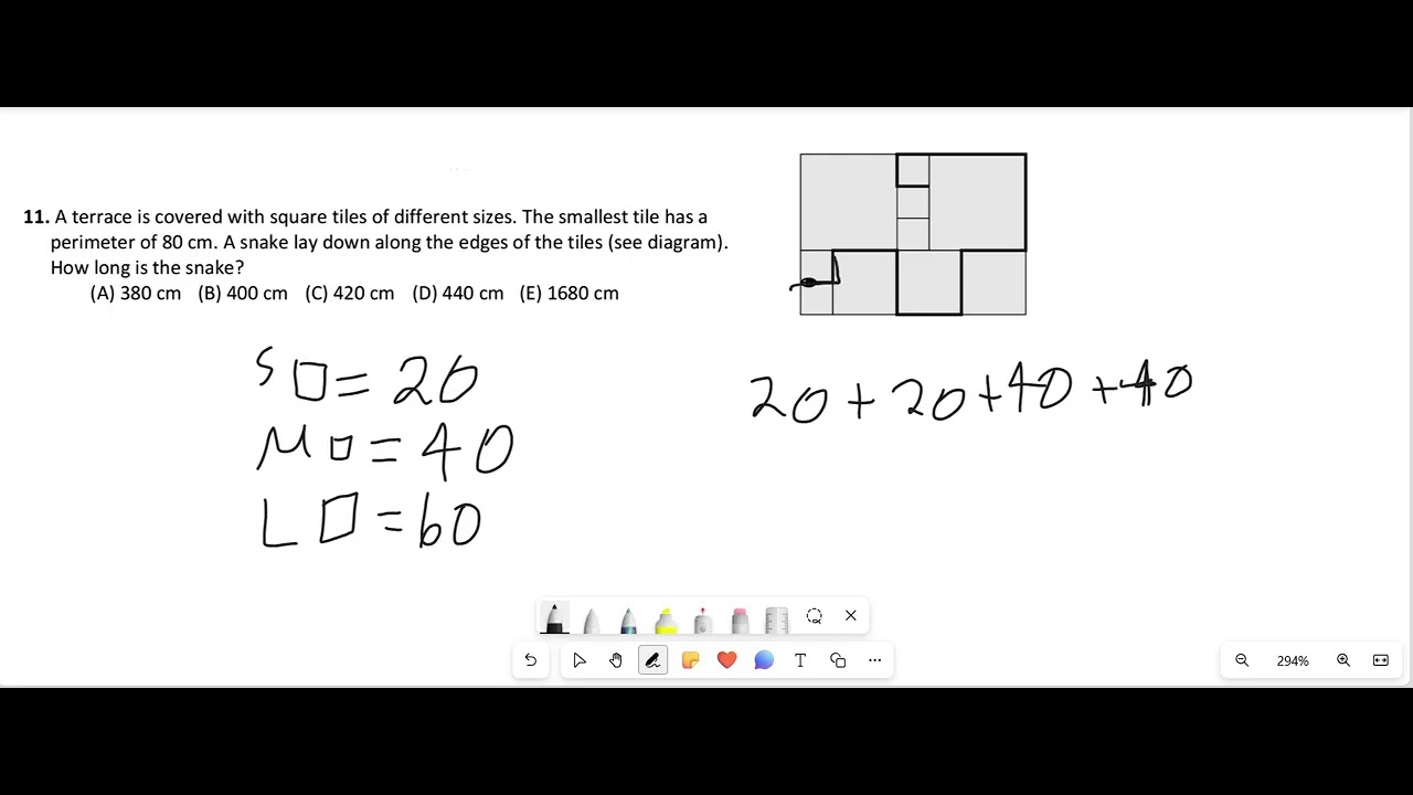 2023 Math Kangaroo contest question number 11